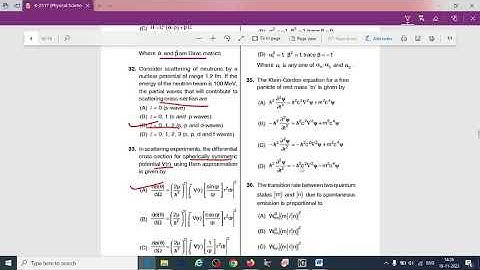 KSET 2023 Preparation Quantum mechanics previous year questiin paper solution