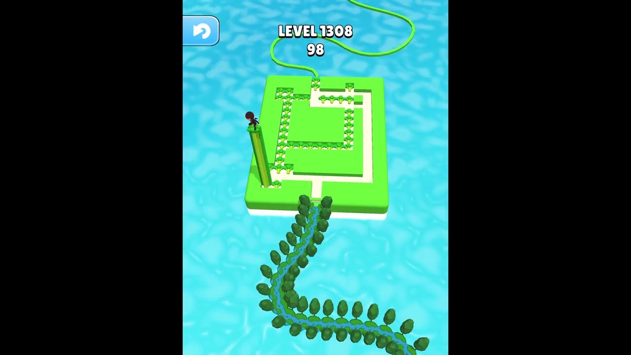 Stacky Dash Level 1308 #gameplay #funnygame #fypシ