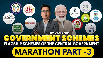 Important Central Government Schemes| Govt  Schemes|Current Affairs 2025| Part- 3|By Vivek Singh