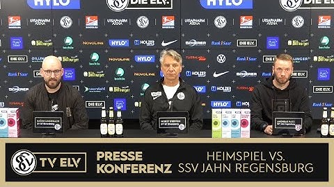 TVELV // Pressekonferenz - SV Elversberg vs. SSV Jahn Regensburg / 6:0