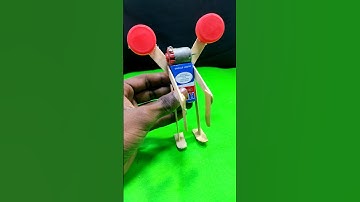 How To Make Self Moving robot Using 9Volt Battery #shorts #trending #viralvideo #robot