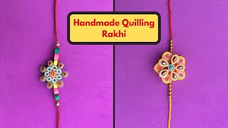 Handmade Quilling Rakhi | Part -1 | Quilled Rakhi for brother