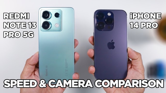 Redmi Note 12 Pro vs iPhone 14 Pro SPEED TEST & CAMERA Comparison