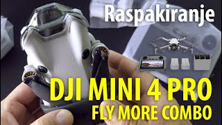 DJI Mini 4 PRO Fly more combo - Raspakiranje - Unboxing #unboxing #dji #djimini4 #drone #xperia1iv
