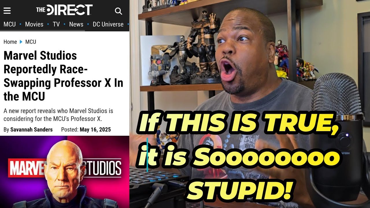 Marvel Studios Reportedly Race-Swapping Professor X In the MCU! - YouTube