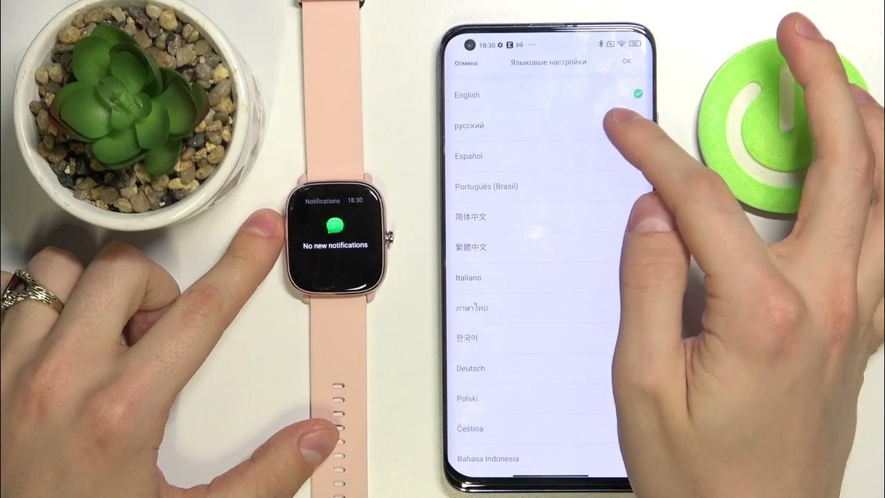 Оригинальные розовые Смарт-часы Amazfit GTS 2e, водостойкие, с аккумулятором 14