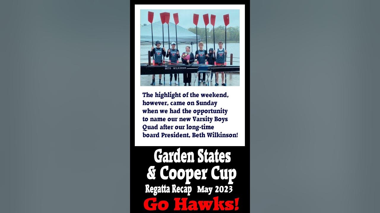 HT Rowing Garden States and Cooper Cup Regatta 2023 Recap YouTube