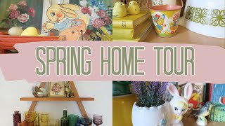 Colorful, Eclectic, Vintage Spring Home Tour 2020