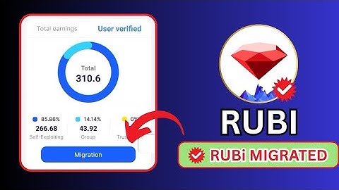 RUBI Airdrop ALERT! 🚨 How to Migrate Your RUBI to Mainnet Before It’s Too Late!