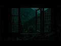 Peaceful Rain in Outside on the Bedroom Window | Cozy Calm Night Atmosphere for Sleeping