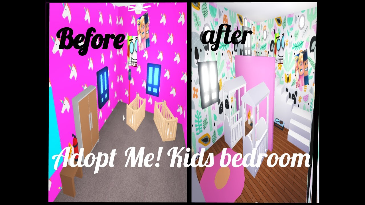 Adopt Me! Kids bedroom YouTube