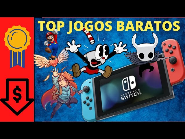 Lista traz 10 jogos baratos para o Nintendo Switch