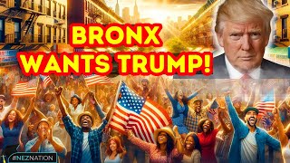 🚨EXPLOSIVE: Trump Rally in the Bronx Sends AOC into a RAGE! Residents: &quot;We welcome him&quot;