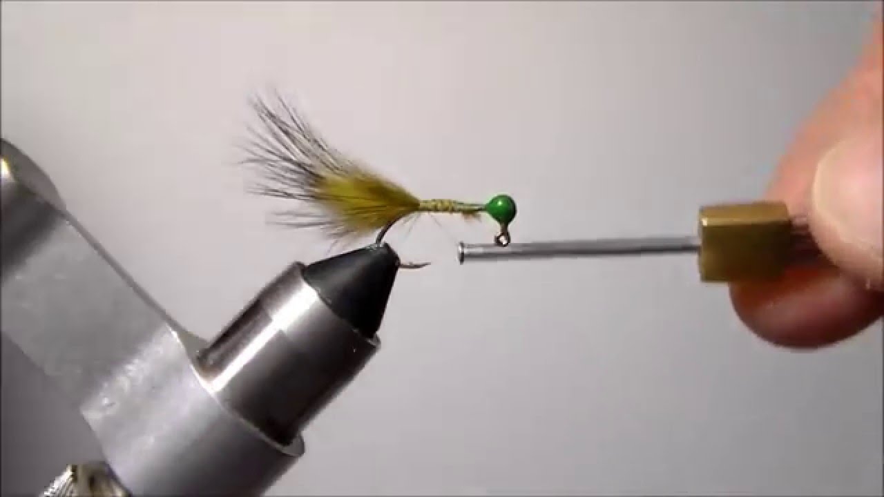 Fly Tying - My most favorite Crappie Fly Jig 