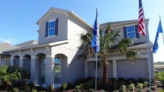 Orchard Hills Carolina Oak Home Theater for TV;s up to 42; Orchard Hills in Winter Garden - Ryland Homes 'Roarke II' Model