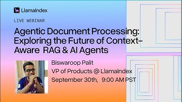 Agentic Document Processing with LlamaCloud: Exploring the Future of Context Aware RAG & AI Agents