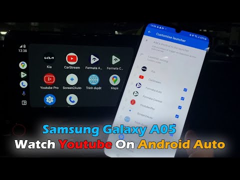 Samsung Galaxy A05 Watch Youtube On Android Auto