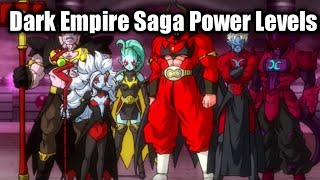 SDBH Dark Empire Saga Power Levels