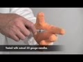 Hexarmor needle resistant antisyringe gloves