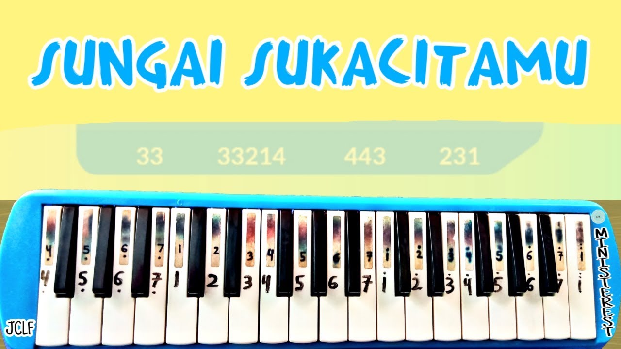 Not Pianika Sungai Sukacitamu Jclf Lagu Rohani Youtube Not Pianika Sungai Sukacitamu Jclf Lagu Rohani Youtube
