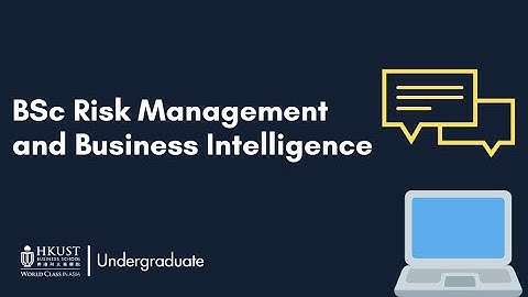 SBM webinar series 2019: BSc Risk Management and Business Intelligence Program Highlights