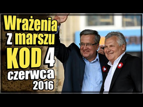 KomentATOR #338 - Wrażenia z marszu KOD 4 czerwca 2016