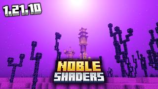 Noble Shaders Best Minecraft Shaders 1.21.10 1.21 | Download Link Free