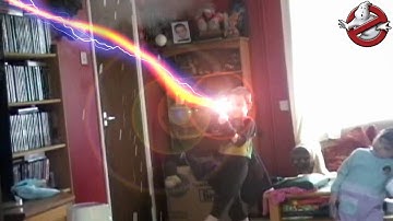 Ghostbusters proton pack stream effect in after effects v1