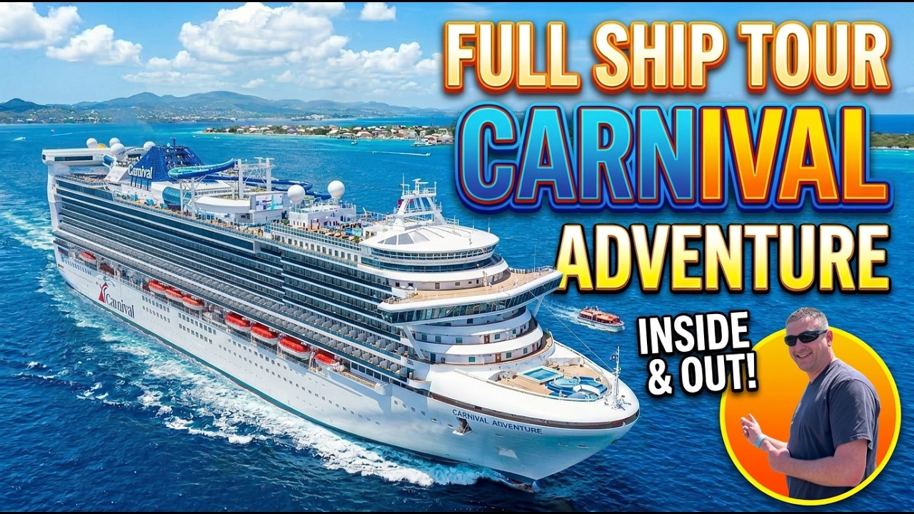 Carnival adventure deck by deck 