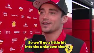 Leclerc Interview Post-Practice Sessions (FP1 and FP2) | 2023 British GP