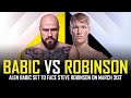 Alen babic vs steve robinson  march 31st  wardleyclarke undercard