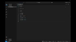 Coding in python: variables explained in terms of math