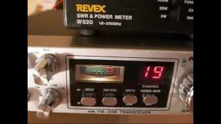PRESIDENT GRANT (UNIDEN PC-999) FINAL MOSFET OUTPUT CONVERSION. 40 Meter Ham Band Conversion To Uniden Grant Part1
