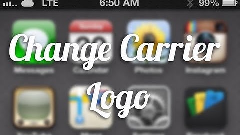 Change iPhone Carrier Logo (No Jailbreak Required)