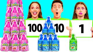تحدي 100 طبقة من الطعام | وصفات مطبخ رائع KaZaZa Challenge