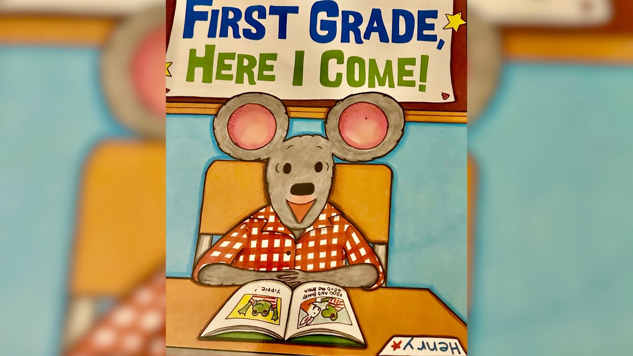 732 First Grade, Here I Come! 音声絵本 First grade, here I come! 📚 - YouTube