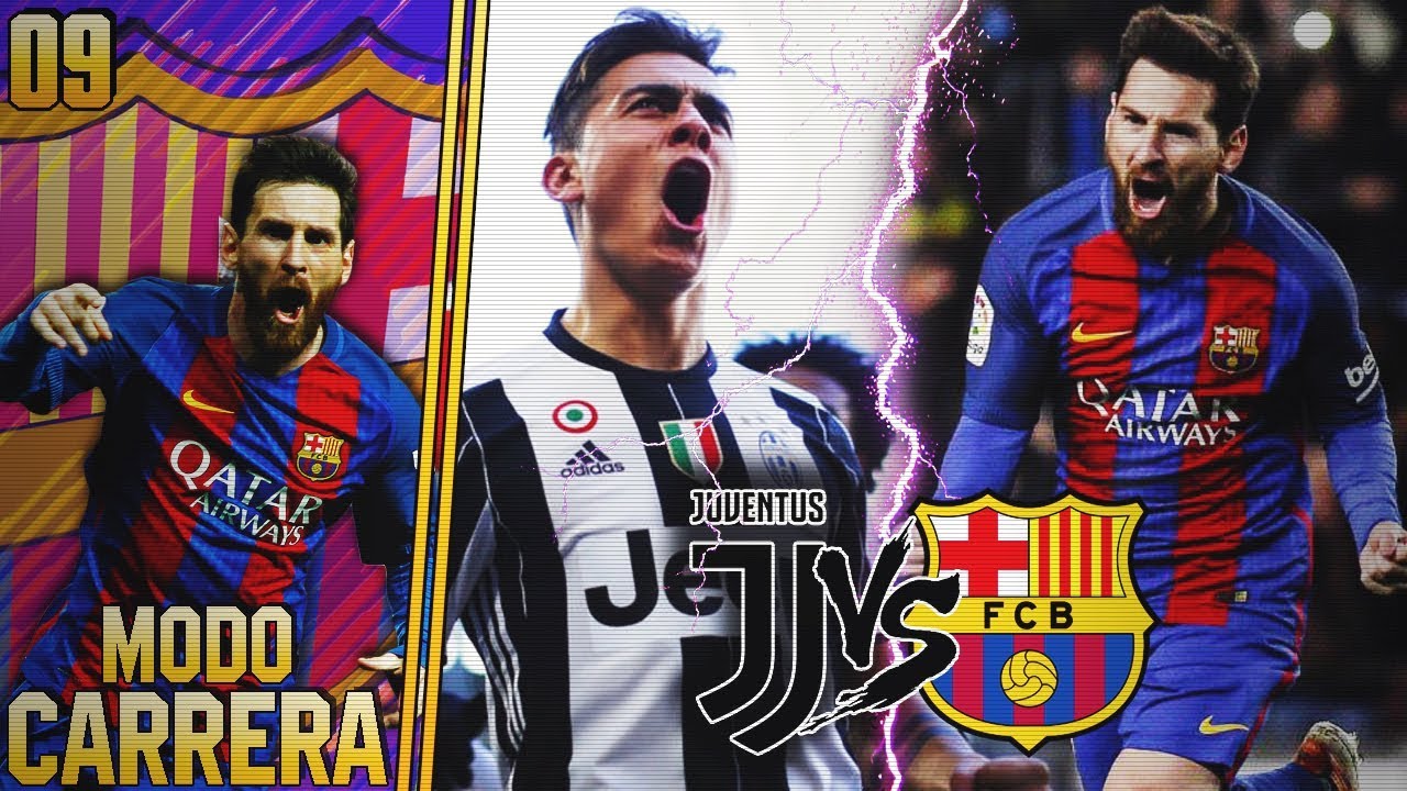 FIFA 18 | MODO CARRERA - FC BARCELONA | ¡DYBALA VS. MESSI! #09 - YouTube