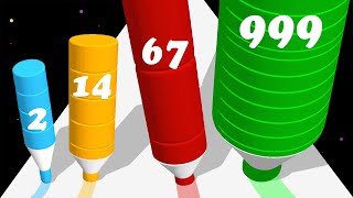 Crayon Rush 3D - Color Math Games (Part 03, Big Updated) screenshot 3