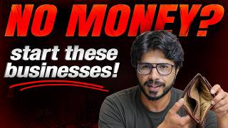 Top Businesses To Start With Zero Money (No Passion, Just Profits) | Decoded By Nitin Bajaj