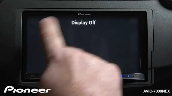 How To - AVIC-7000NEX - Quickly Turn Off the Screen
