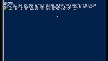 How to remove system from domain using Powershell