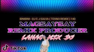 Binibini - Zack Tabudlo ( Tekno Remix ) Cj Salva 140BPM