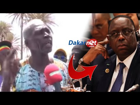 Manifestation, la présence d’un vieux de 80 ans qui interpelle Macky choque les Sénégalais