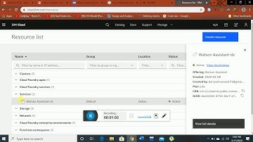 How to open IBM Watson assistant