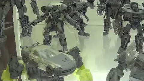 Transformers Prototype Display Cases from Hascon 2017
