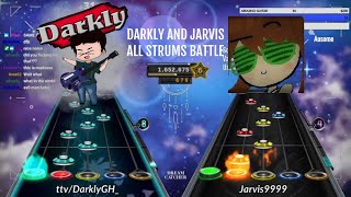 DARKLY AND JARVIS9999 DO AN ALL STRUMS BATTLE (Highlights)