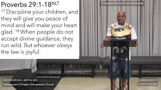 FOUNDATION - PROVERBS 29:1-18