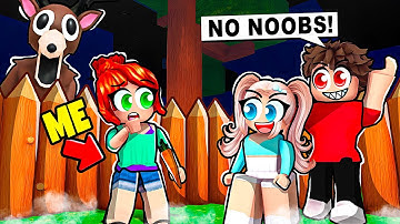 I Pretended To Be A NOOB in 99 Nights In The Forest!