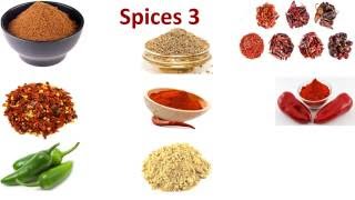 Spices and Condiments Vocabularies