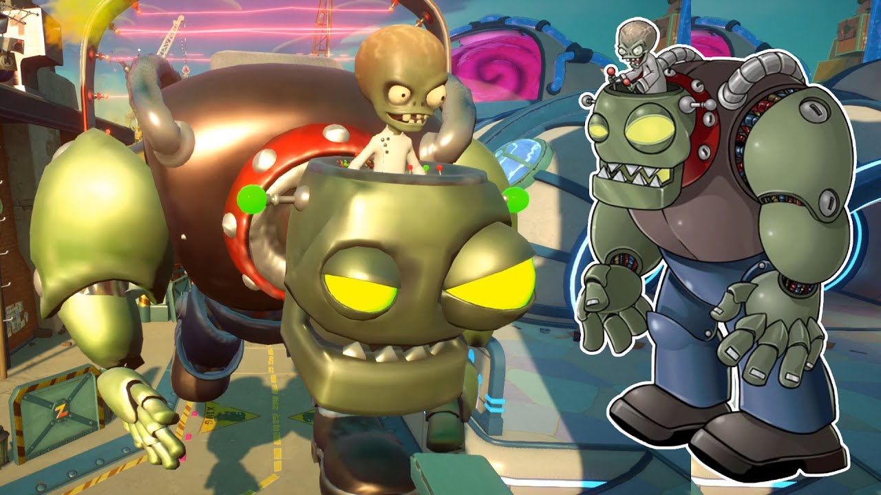 Zombot, plants Vs Zombies Garden Warfare, plants Vs Zombies 2 Its